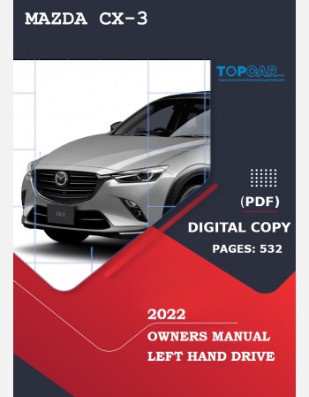 2022 mazda cx-3 owners manual
